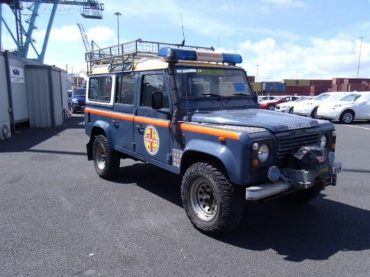 Car Shipping Land Rover Ambulance