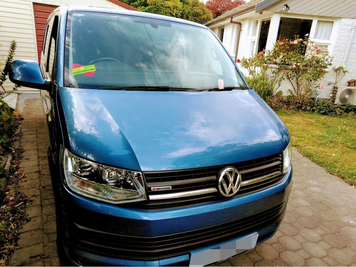 VW Transporter shipped to Christchurch, New Zealand