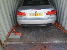 BMW 325 shipped to Cyprus by Container