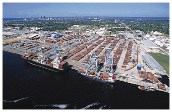 Car shipping jacksonville port