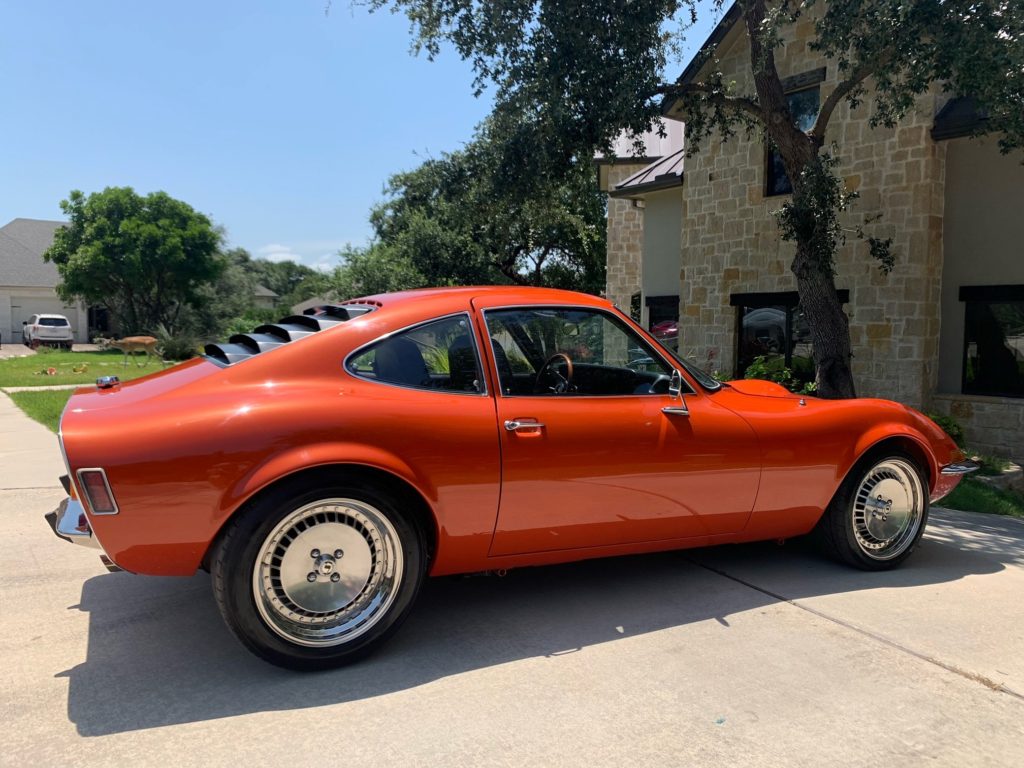 Opel GT shipped to the USA - Classic car shipping