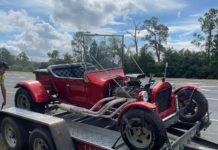 Shipping the "Shotgun" Model T Hot Rod from the UK to the USA
