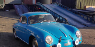 Shipping a Porsche 356A Classic Car by FCL to the USA