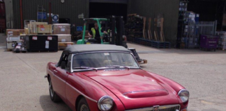 Shipping an MG MGB to Australia via FCL