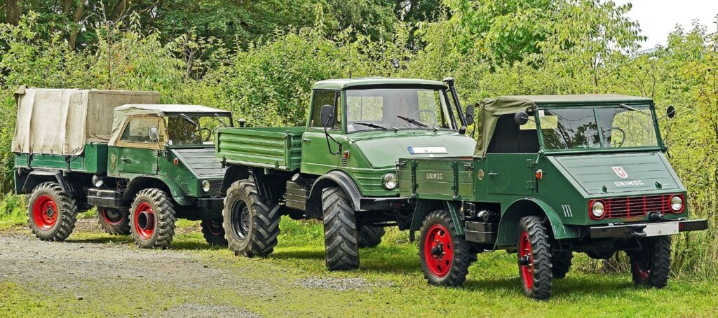 EX Military Vehicle Shipping. Unimog 401, 406 and 411