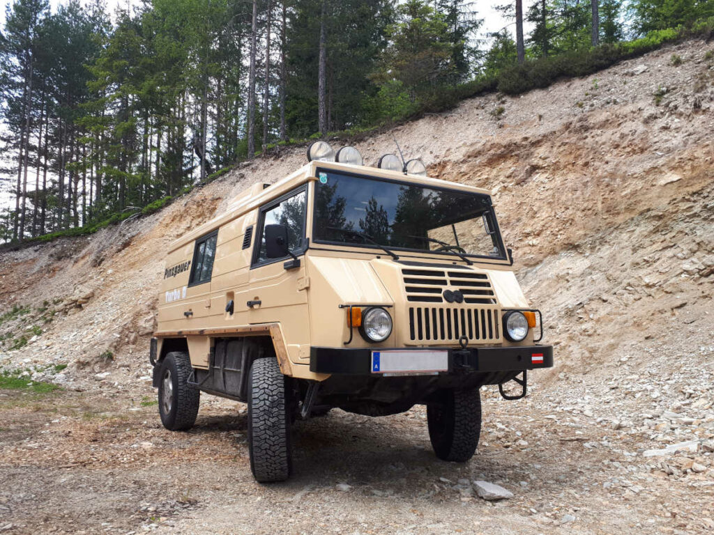 EX Military Vehicle Shipping. Steyr-Puch Pinzgauer Turbo D