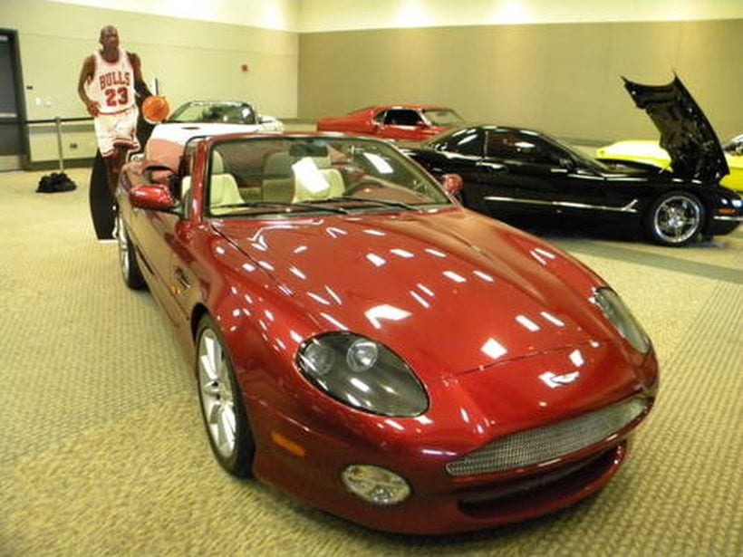 Michael Jordan - Aston Martin DB7