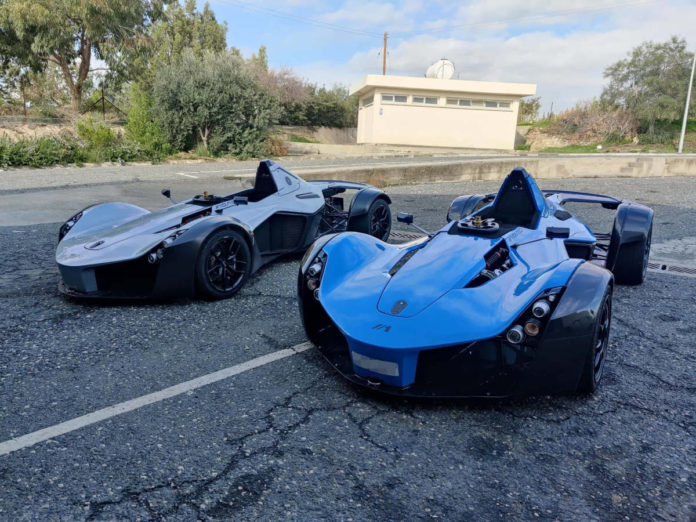 2 BAC Mono's on arrival in Cyprus, shipped from the UK by Autoshippers