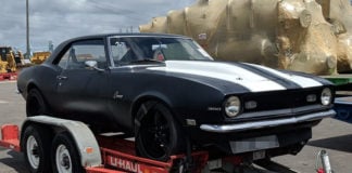 Chevrolet Camaro on Arrival in Jacksonville, USA - Car shipping UK to USA - Autoshippers