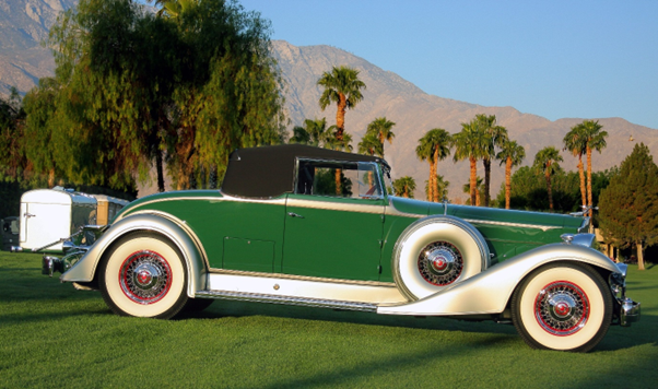 1933 Packard Tenth Series Twelve (1005) Convertible Coupé