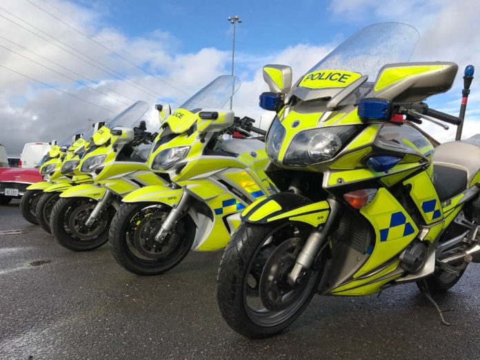 Police bikes shipped from the UK to Malta