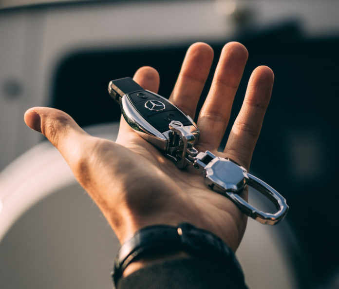 Image of car keys - buying a car during the coronavirus pandemic