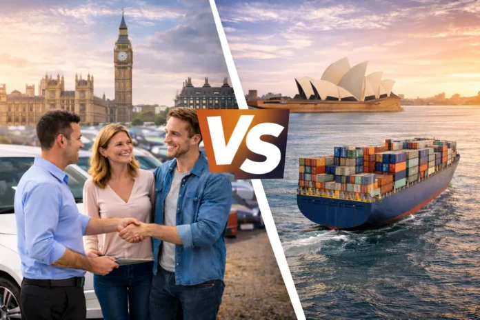 Ship Your Car to Australia or Sell in the UK?