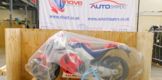 Honda RC213s Shipped from the UK to Hong Kong by Autoshippers