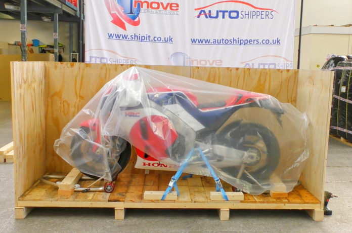Honda RC213s Shipped from the UK to Hong Kong by Autoshippers