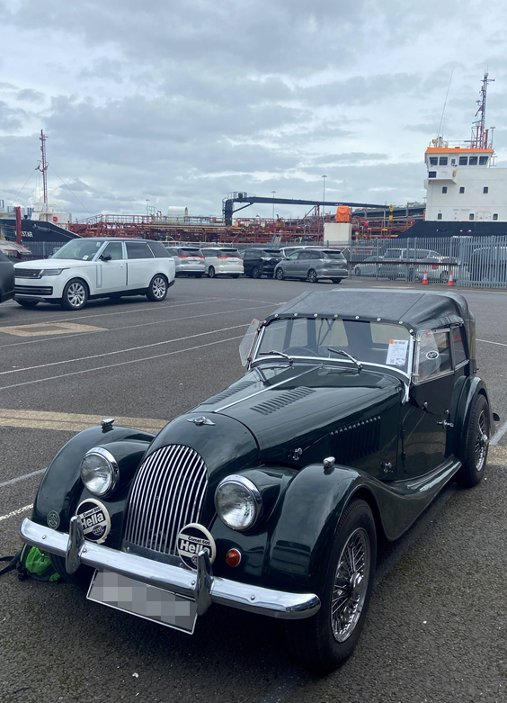 Shipping a 1968 Morgan from the UK to Canada with Autoshippers