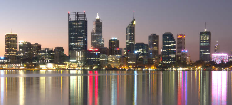 Perth skyline
