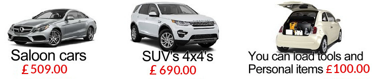 Car Shipping costs UK to Cyprus