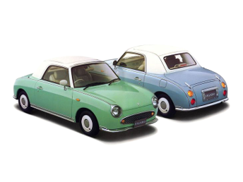 Car shipping Nissan Figaro