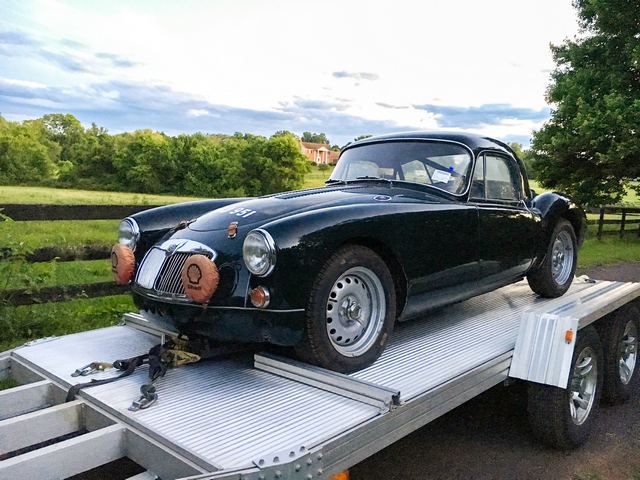 Car Shipping MGA Coupe