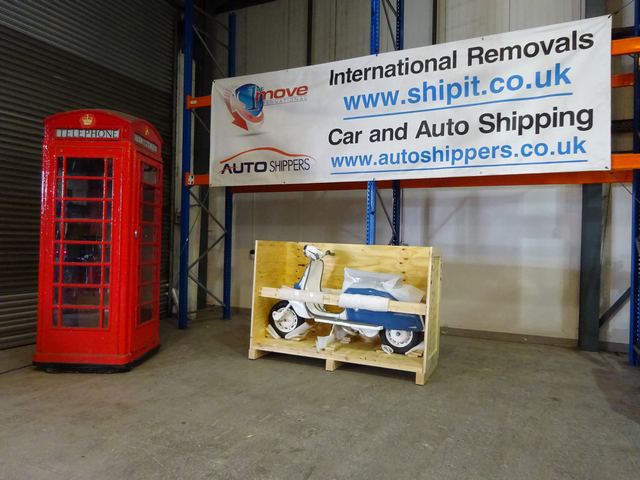 Car Shipping - Lambretta Scooter