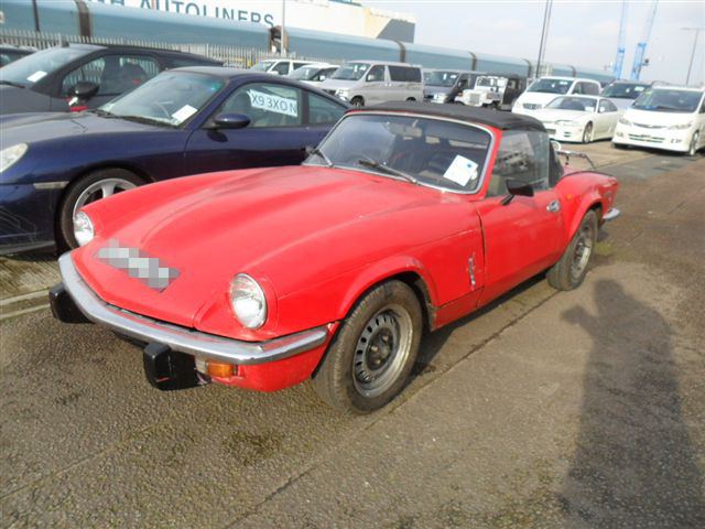 Car Shipping Triumph Spitfire Mk4