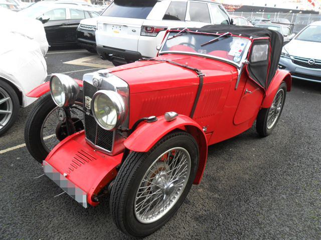 Car Shipping 1933 MG Midget