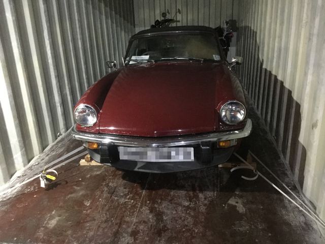 Car Shipping Triumph Spitfire