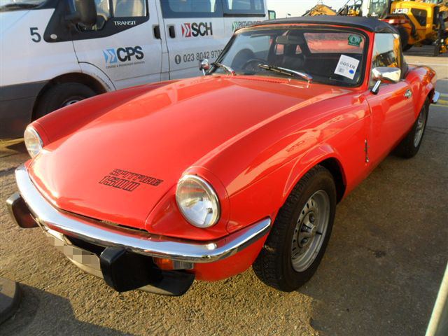 Car Shipping Triumph Spitfire