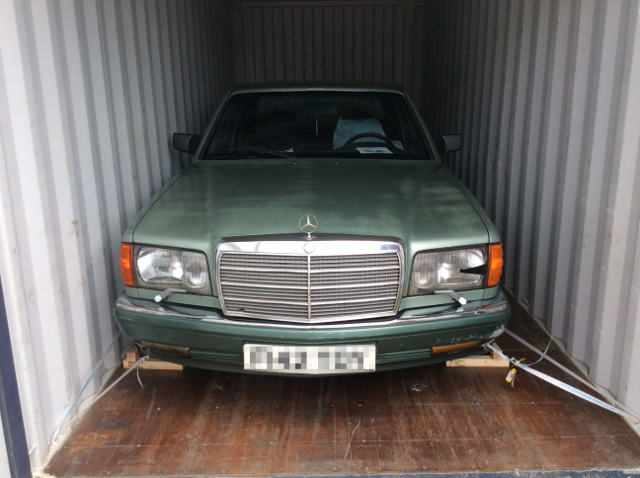 Car Shipping Mercedes 300 SEL