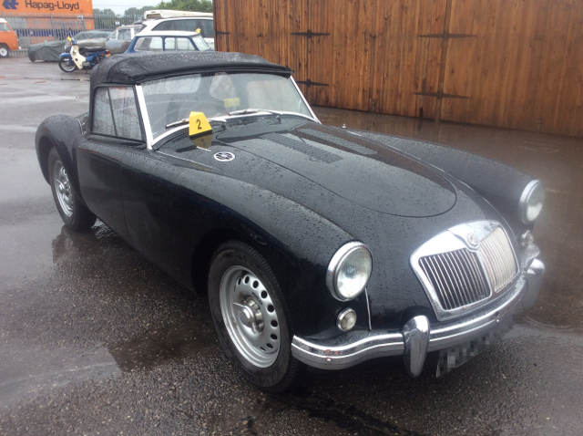 Car Shipping Black MG A