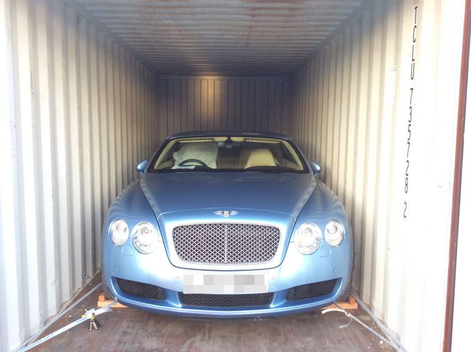 Car Shipping Bentley Continental GTC