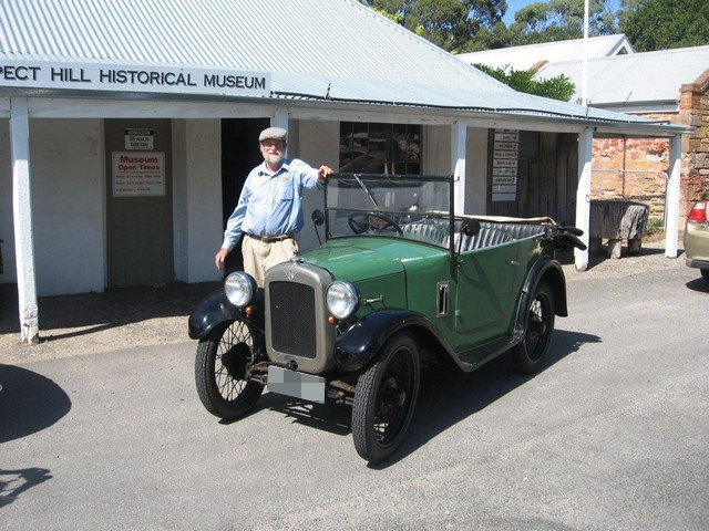 Austin 7 to Adelaide, Australia