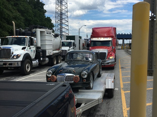 MG MGA Coupe shipped to VA, USA