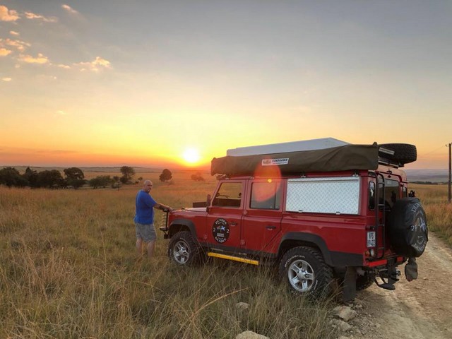 Land Rover Defender 110 shipped to South Africa