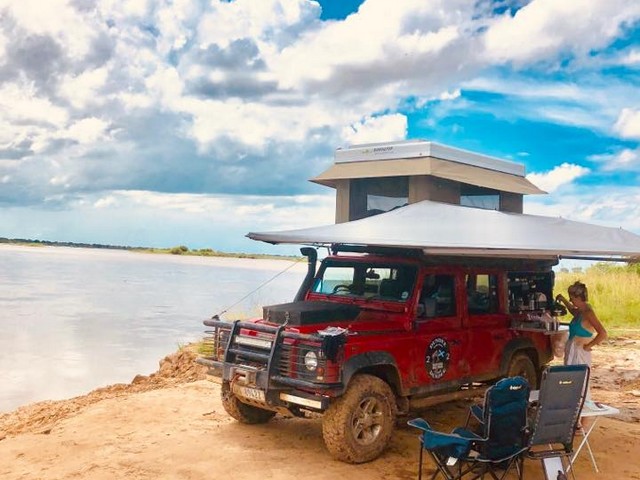 Land Rover Defender 110 shipped to South Africa