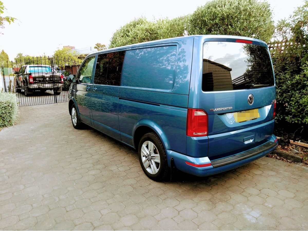 VW Transporter shipped to Christchurch, New Zealand