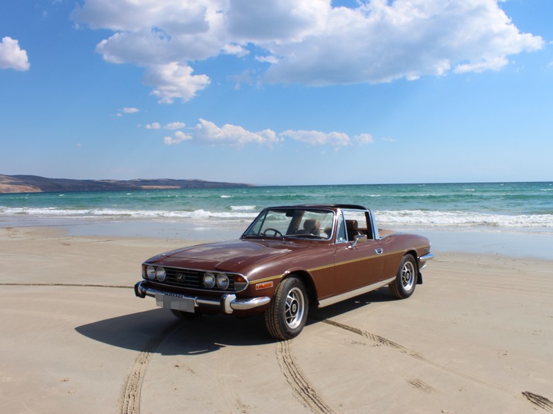 Triumph Stag shipped to Adelaide, Australia