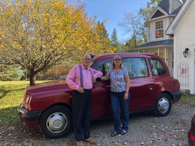 London Taxi shipped to Ontario, Canada