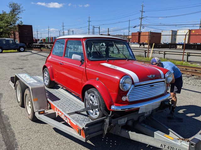 Mini Cooper shipped to New York, USA