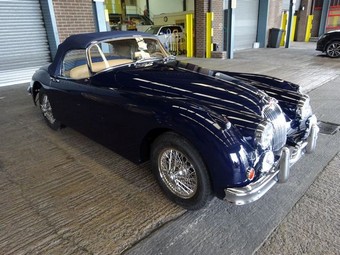 Jaguar XK150S OTS shipped from the UK to Montreal, Canada | Classic Car Shipping