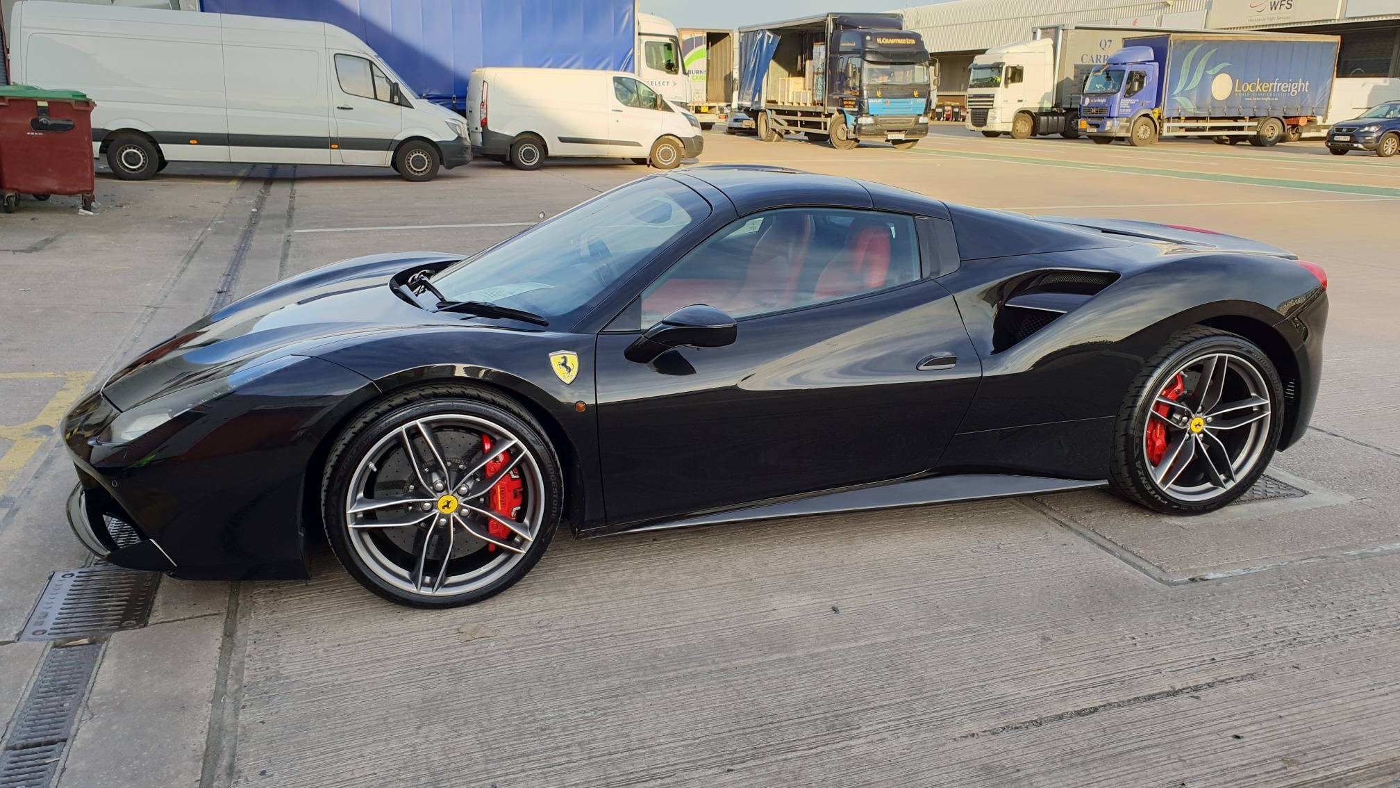 Ferrari 488 Spider shipped via Air Freight to Hong Kong