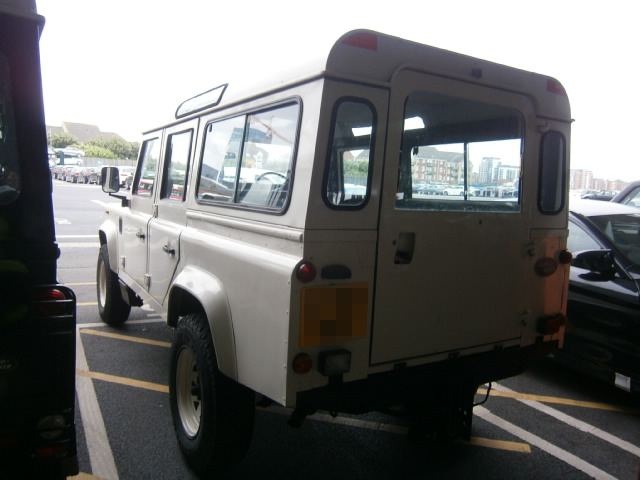 Land Rover Defender shipped to the US by RoRo