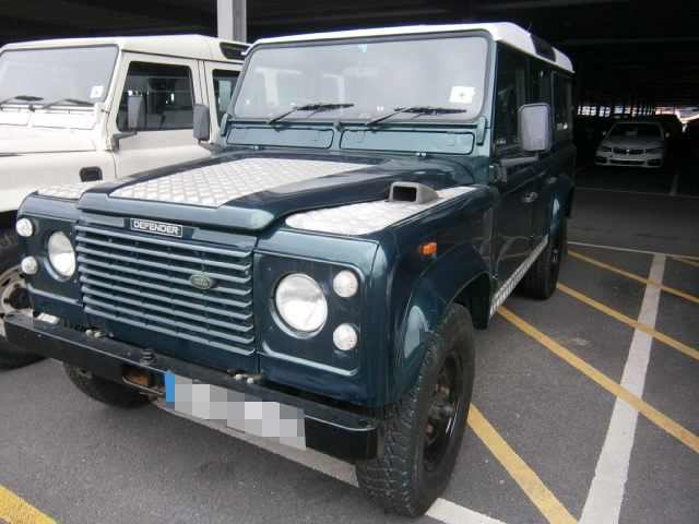 Land Rover Defender shipped to the US by RoRo