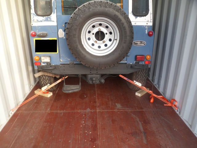 Land Rover Defender 90 Shipped from the UK to Florida, USA | Land Rover Shipping