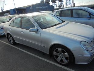 Mercedes shipped to China by Container