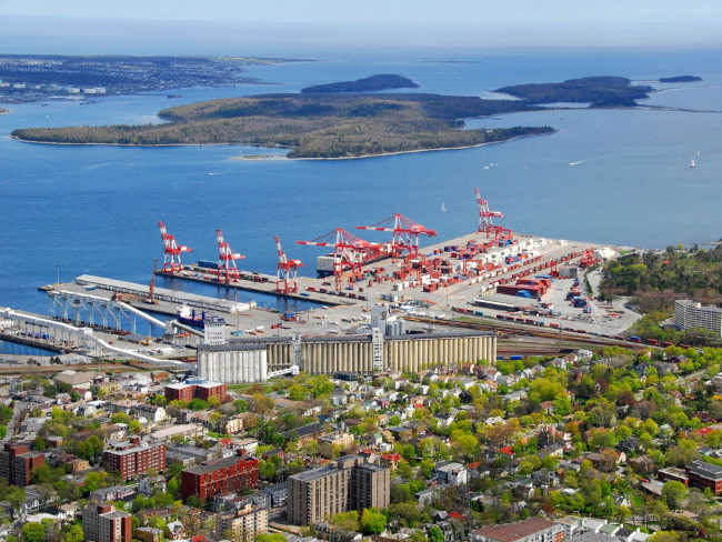 Car shipping halifax port