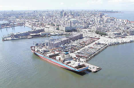 Car shipping montevideo port